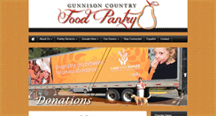 Desktop Screenshot of gunnisoncountryfoodpantry.org